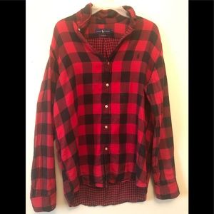 Ralph Lauren Polo Plaid Long Sleeve Button Down